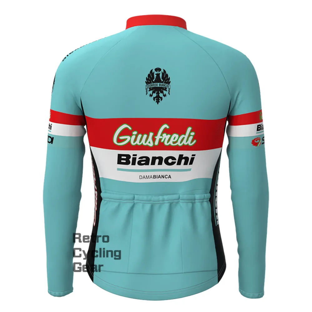 2017 Bianchi Retro Long Sleeve Cycling Kits