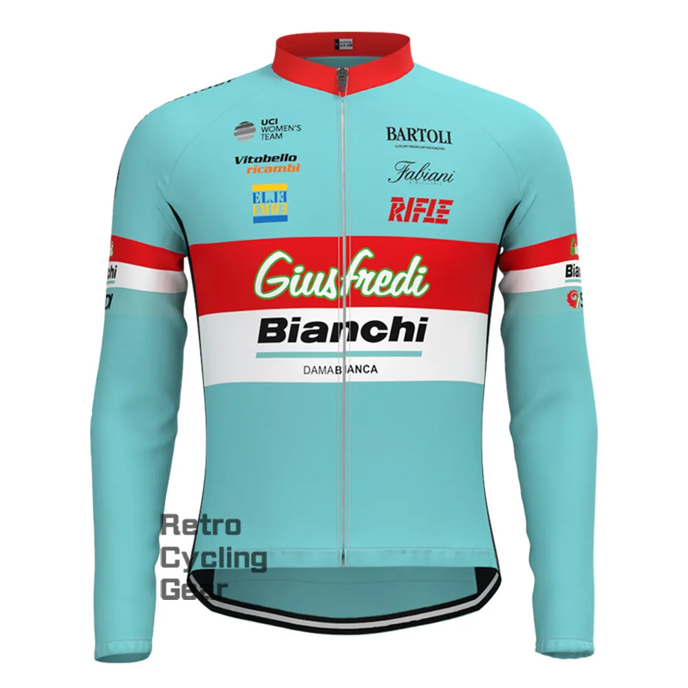 2017 Bianchi Retro Long Sleeve Cycling Kits