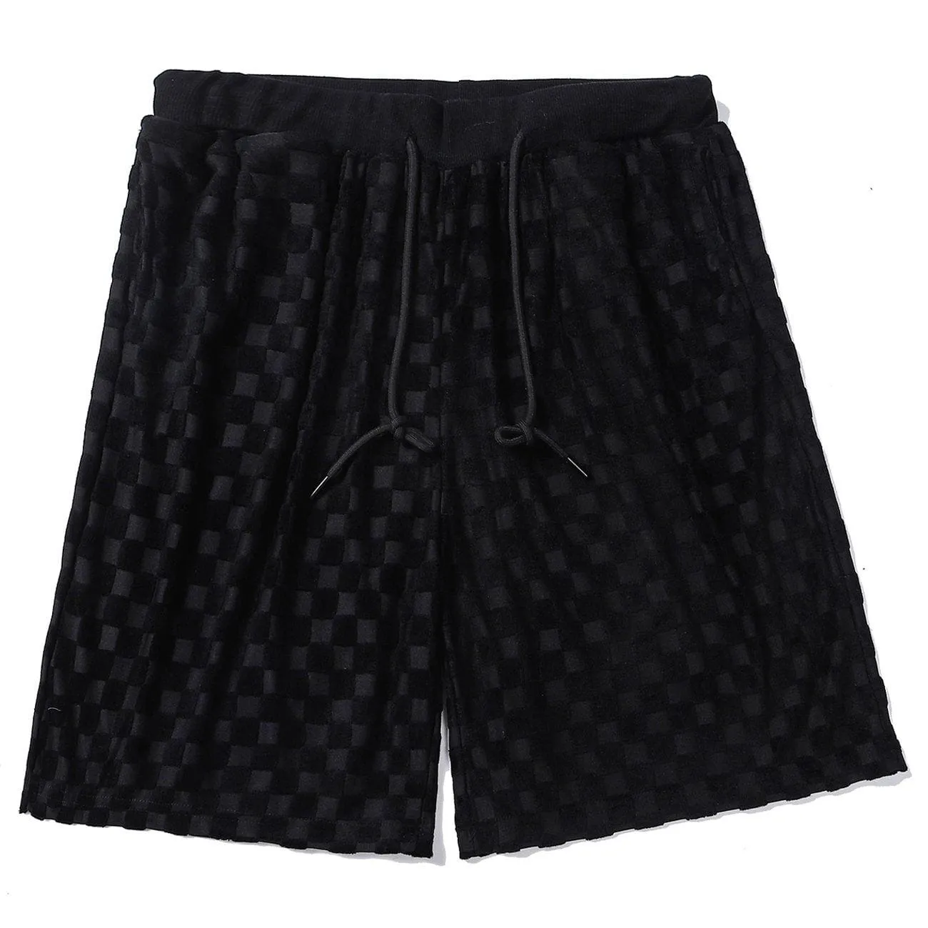 AlanBalen® - Check Drawstring Lounge Shorts
