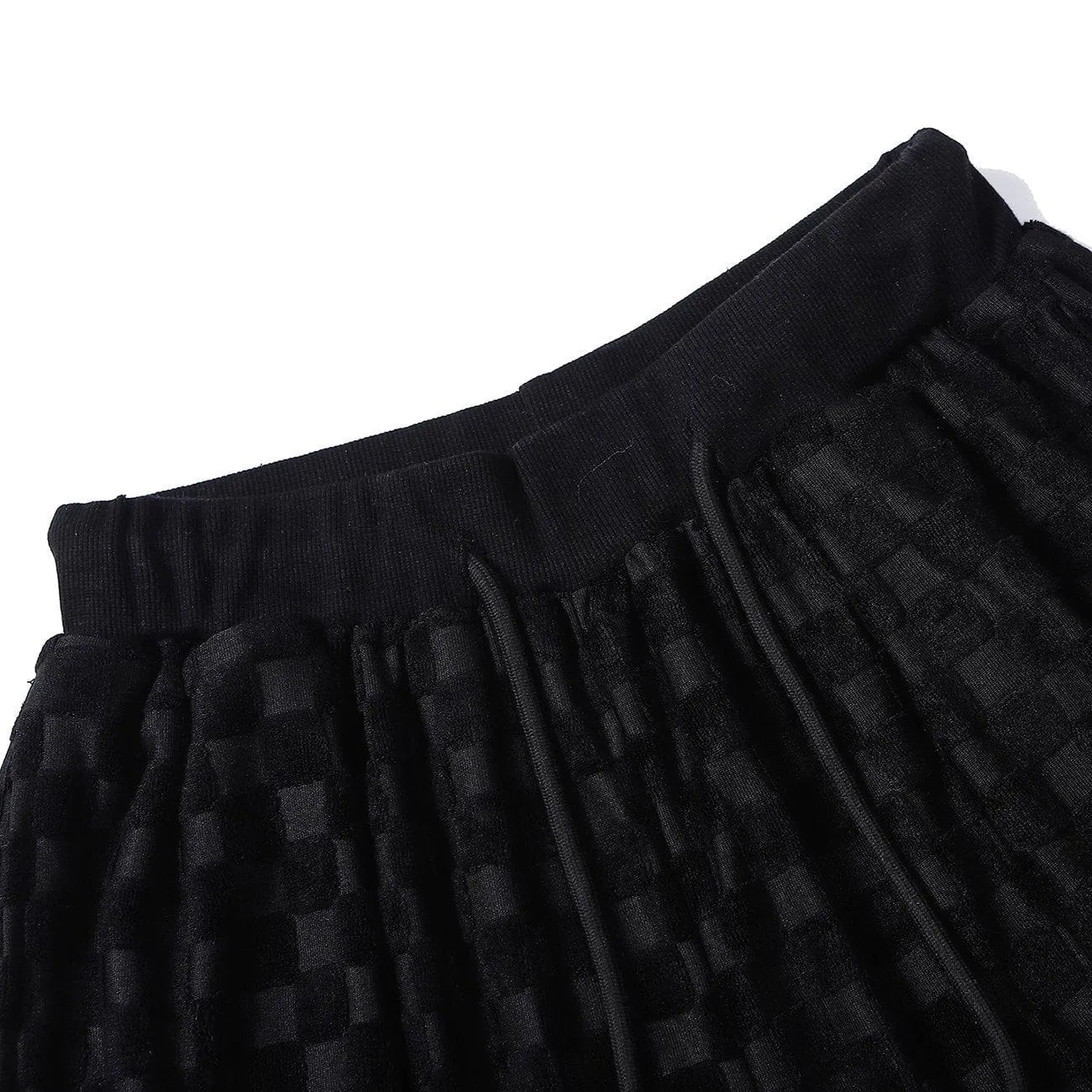 AlanBalen® - Check Drawstring Lounge Shorts