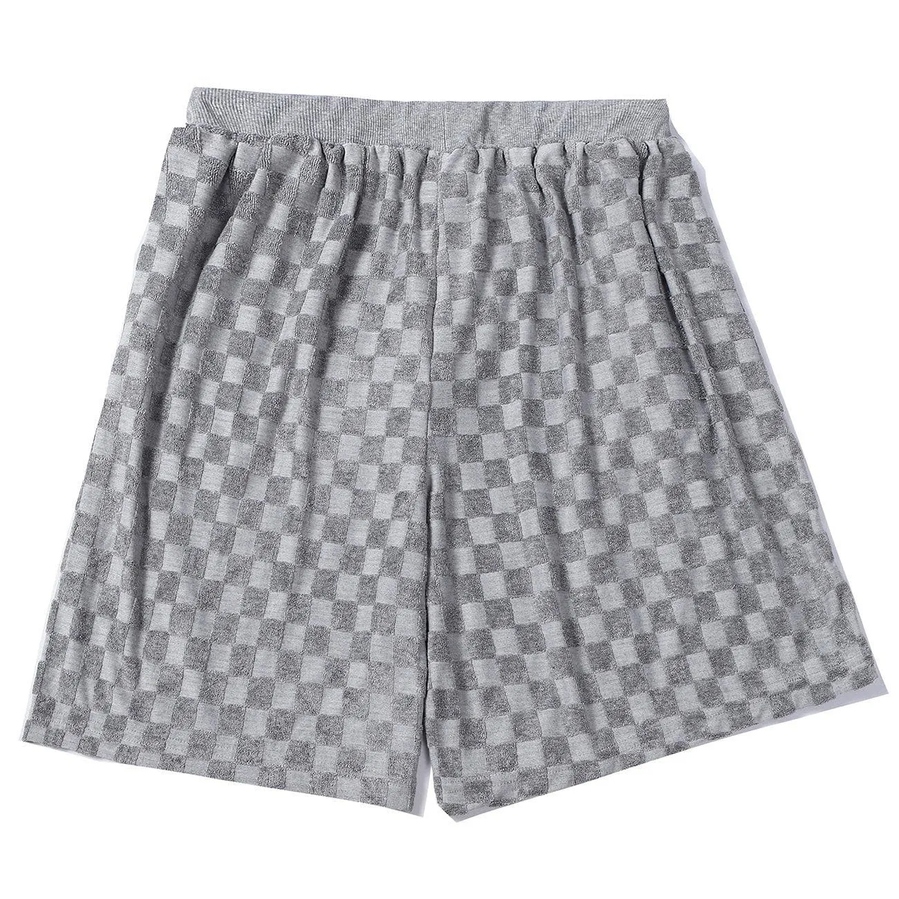 AlanBalen® - Check Drawstring Lounge Shorts