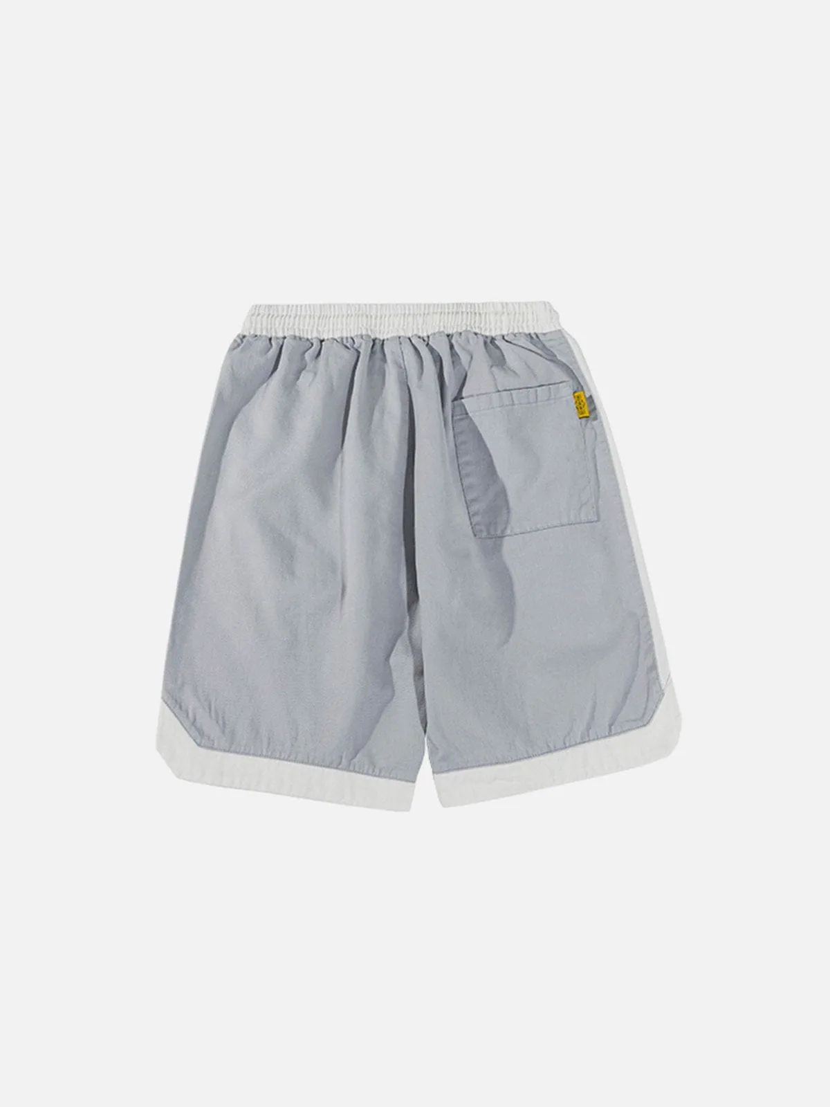 AlanBalen® - Embroidered Patchwork Shorts