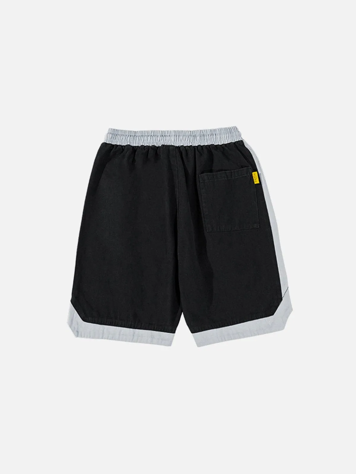 AlanBalen® - Embroidered Patchwork Shorts