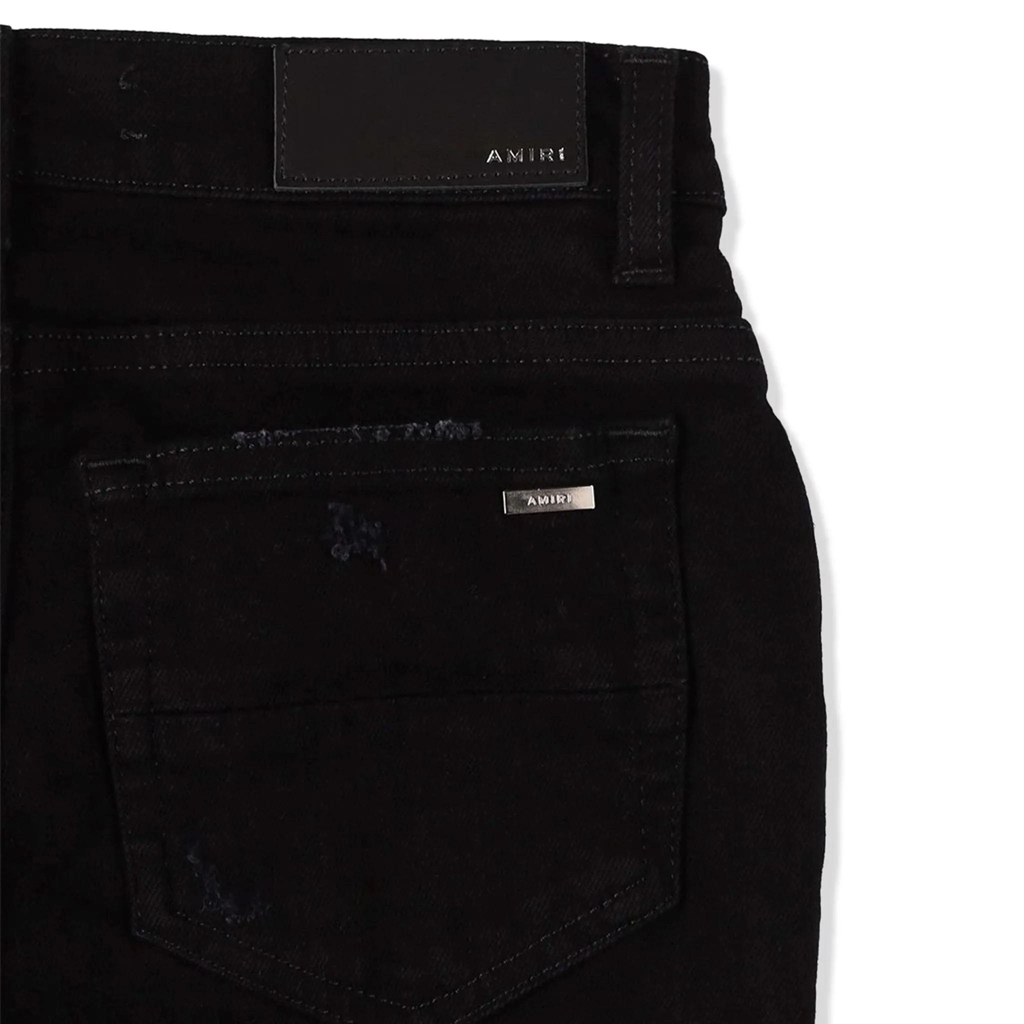 Amiri Kids Stack Black Jeans