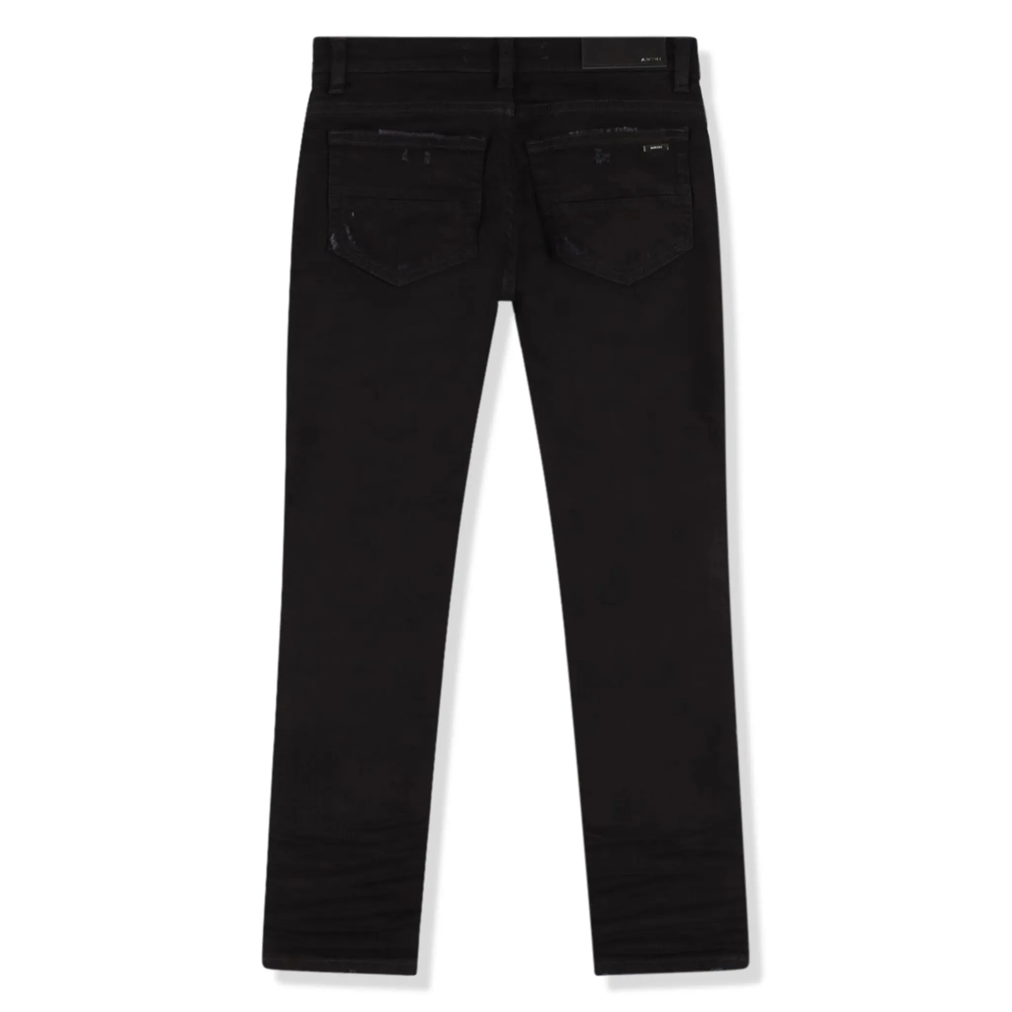 Amiri Kids Stack Black Jeans