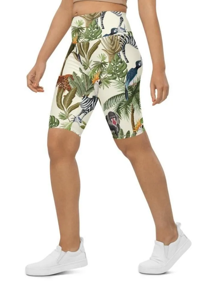 Animal Kingdom Biker Shorts