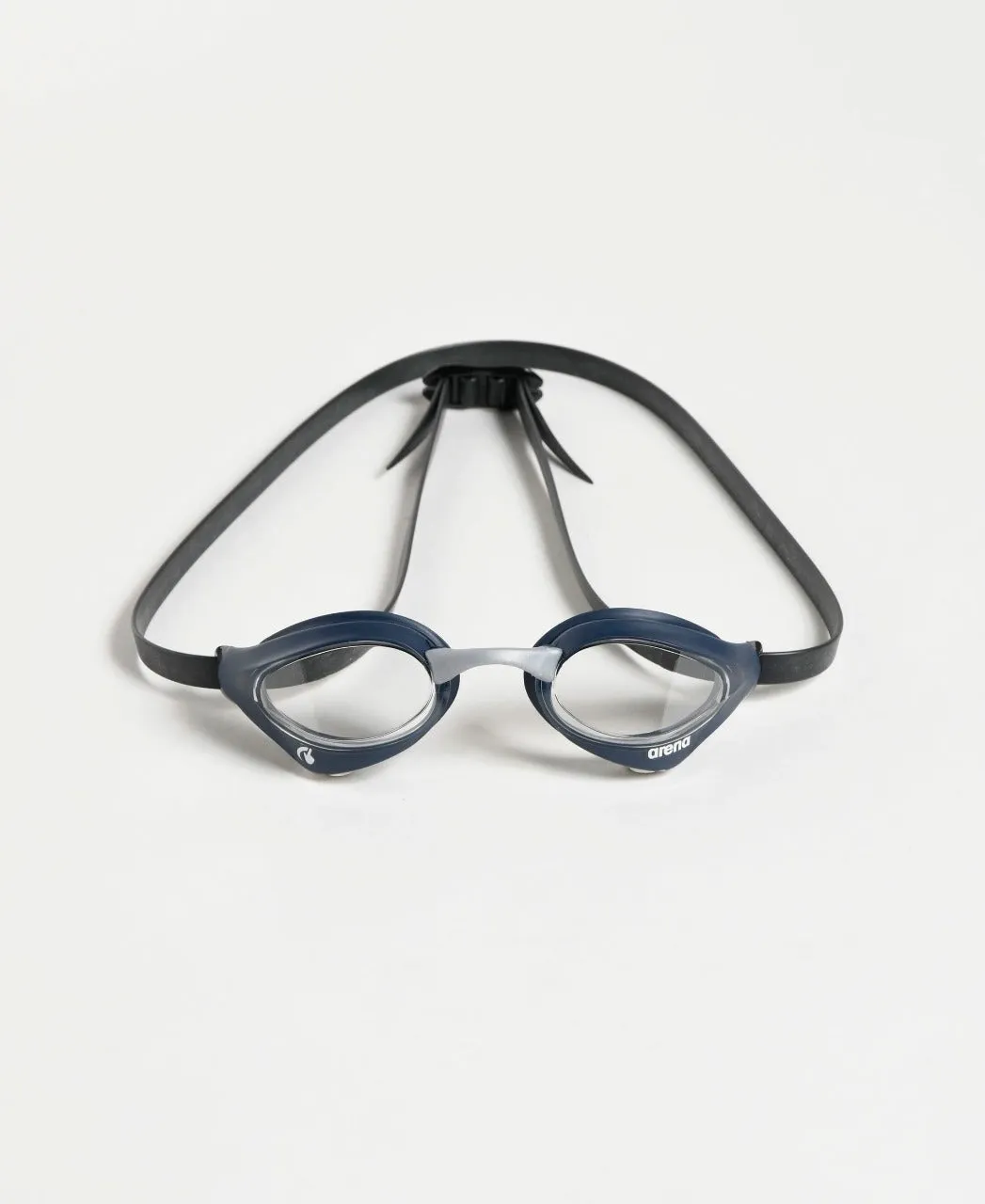 Arena Cobra Core Swipe Racing Goggle Clear Shark Grey