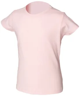 Baby Pink - Kids stretch T