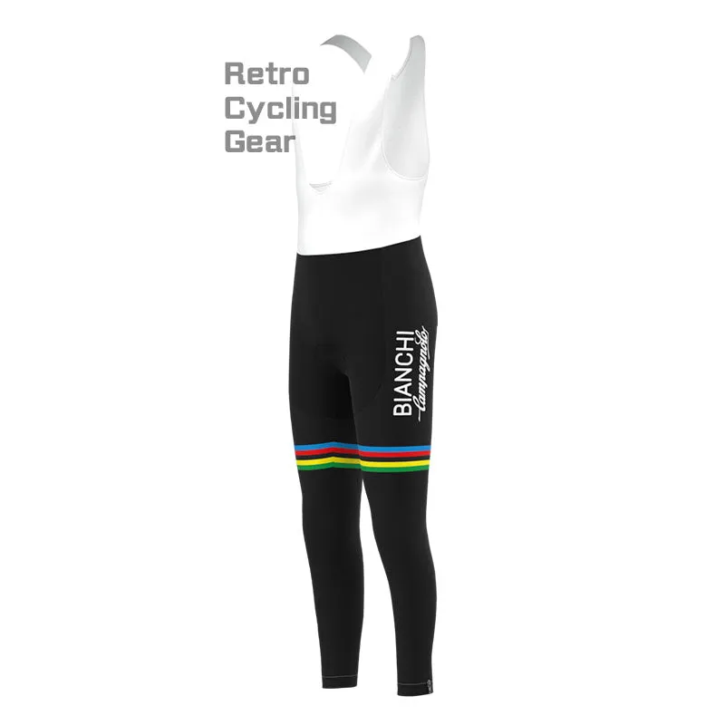 Bianchi Stripe Retro Short Sleeve Cycling Kit