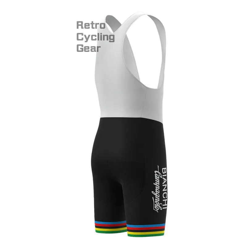 Bianchi Stripe Retro Short Sleeve Cycling Kit