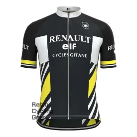 black elf Retro Short Sleeve Cycling Jersey