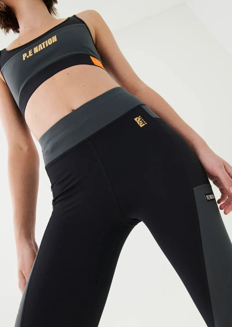 BLAST LEGGING IN DARK GREY