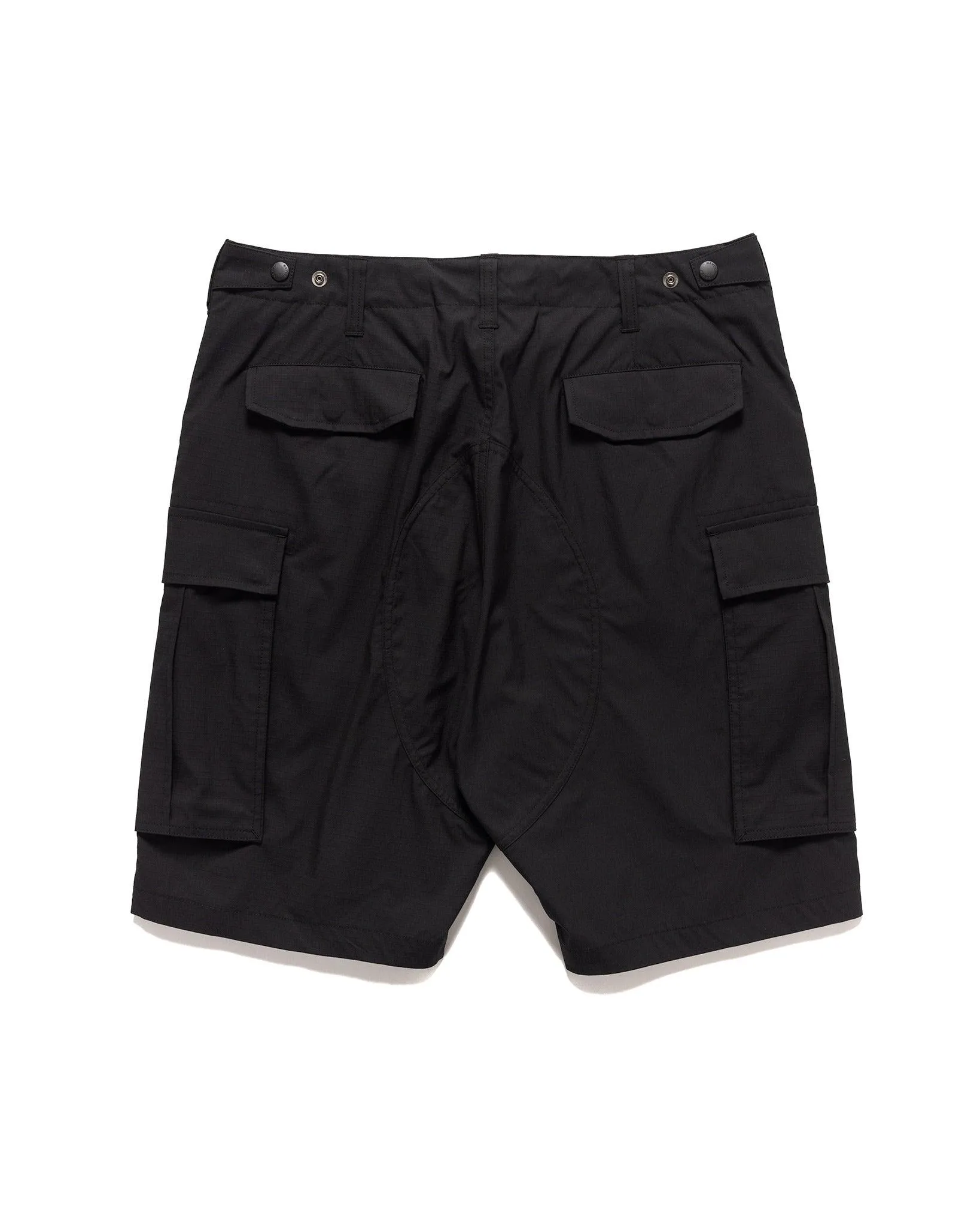 Brigade Short - Cotton Poly Ripstop Black