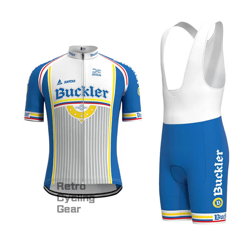 Buckler Retro Long Sleeve Cycling Kit