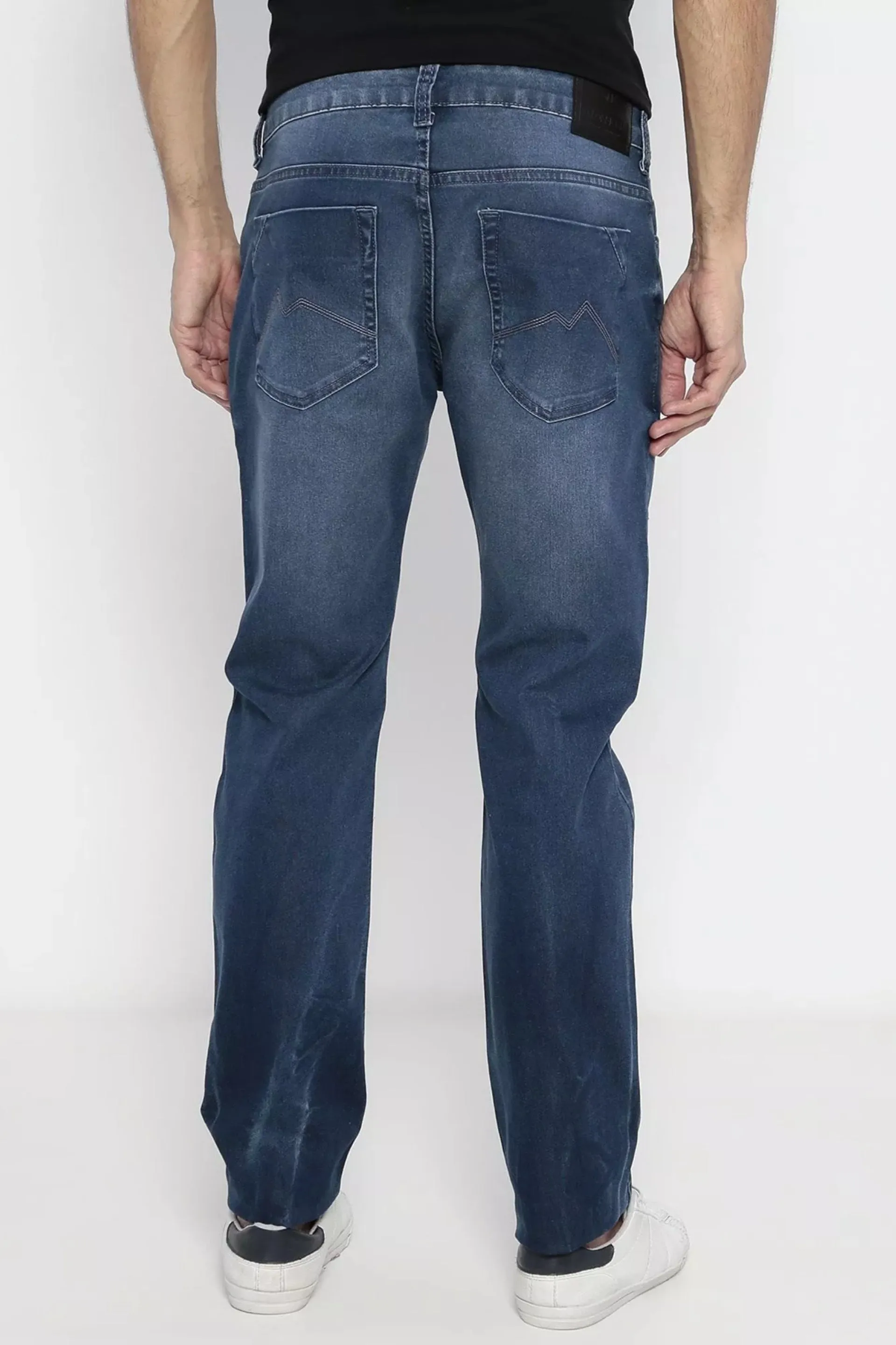 CALÇA JEANS SLIM BLUE WASH