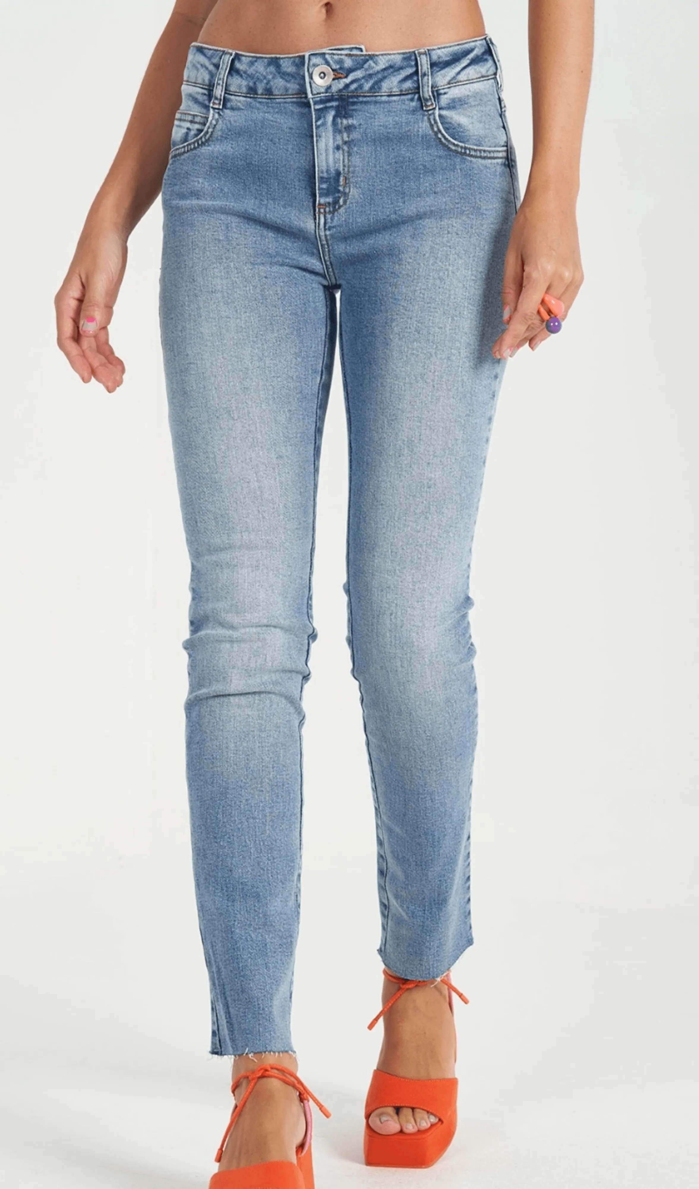 Calça Jeans Slim Winnie Colcci
