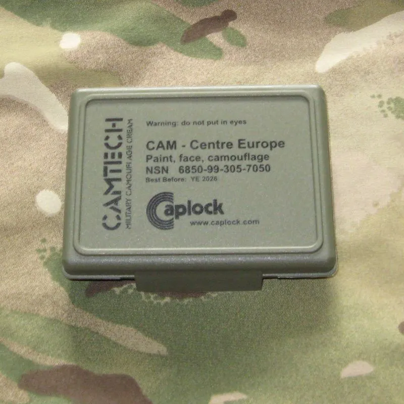 Camouflage & Concealment: Cam Cream. Compact. CamTech. New. Centre Europe.