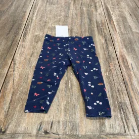 Carters Blue hedgehog/nature Ctnblend Leggings 3m