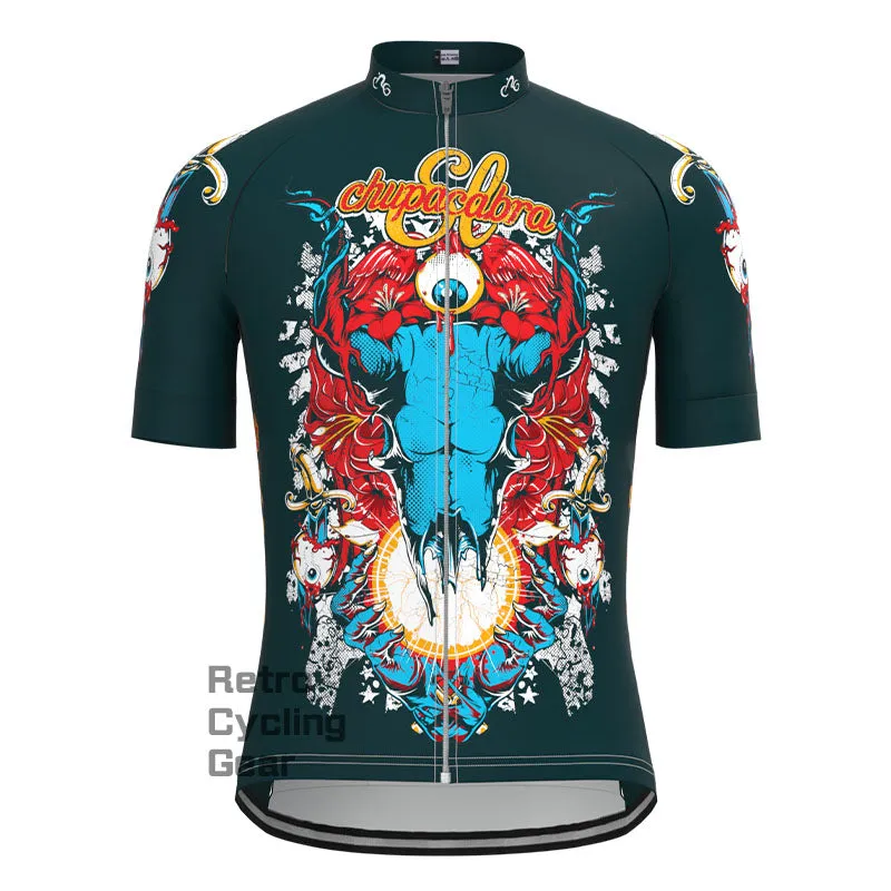 chupacabra bloodsucking animal Short Sleeves Cycling Jersey