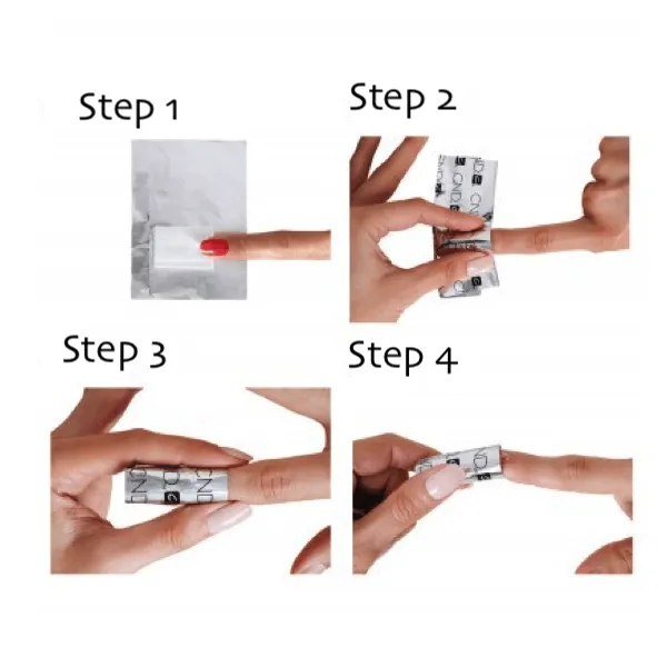 CND Foil Remover Wraps