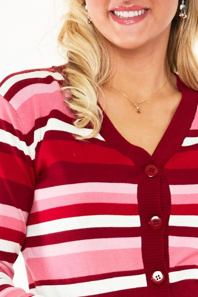 Day Stripe Cardigan