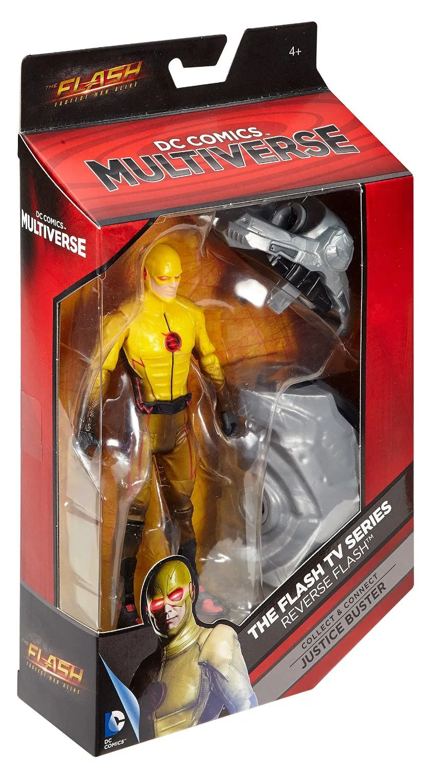 DC Comics Multiverse - Justice Buster BAF - The Flash TV Series - Reverse Flash Action Figure (DKN37) LAST ONE!