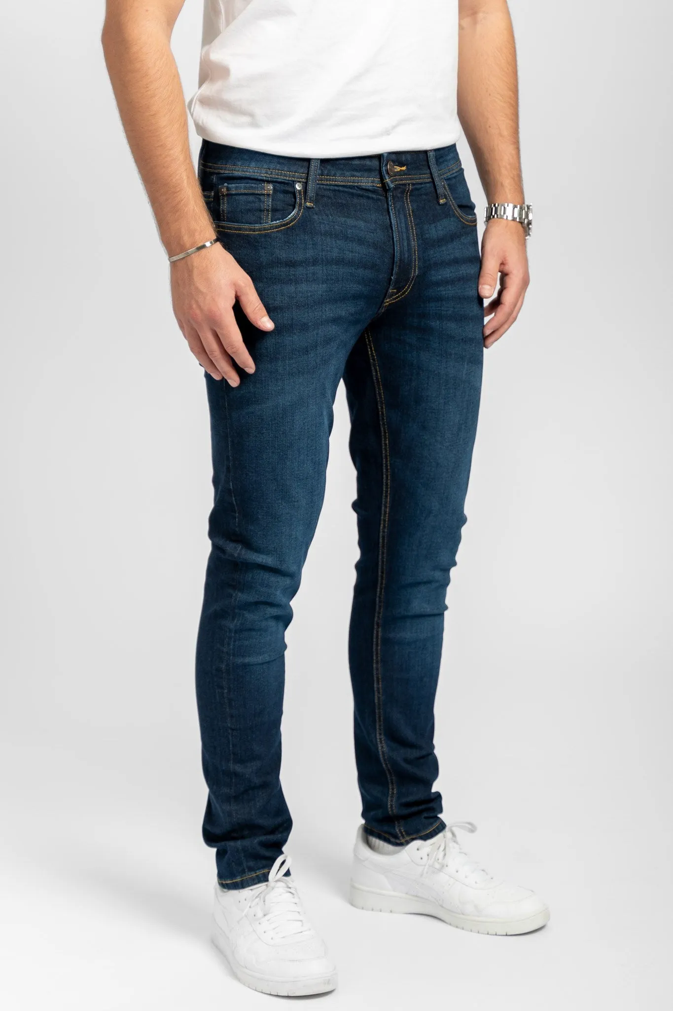 De Originale Performance Jeans (Slim) - Dark Blue Denim