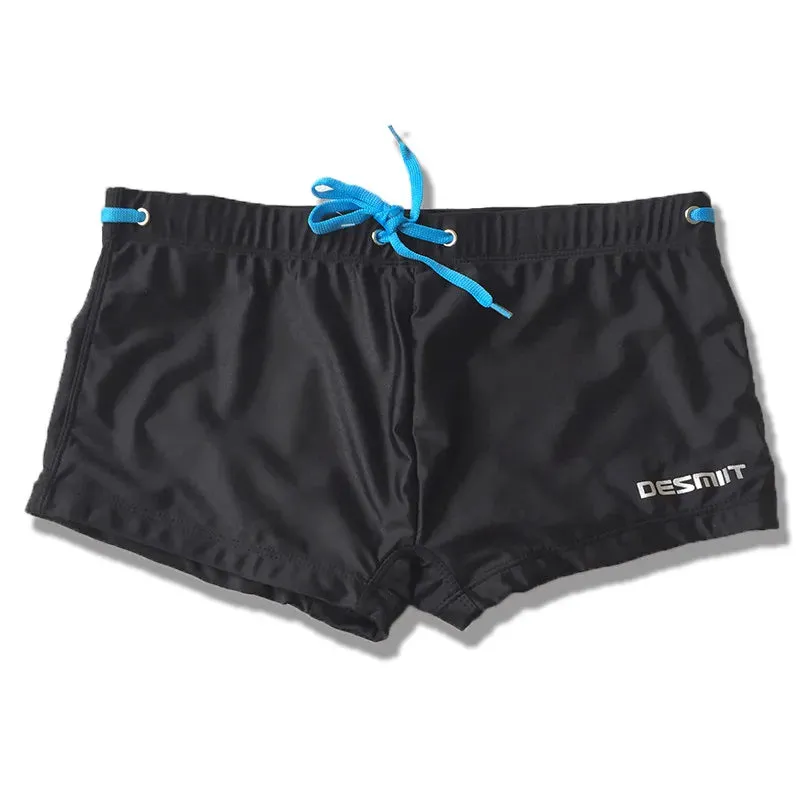 Desmiit Solid Swim Trunks