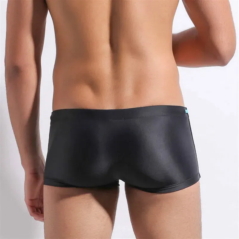 Desmiit Solid Swim Trunks