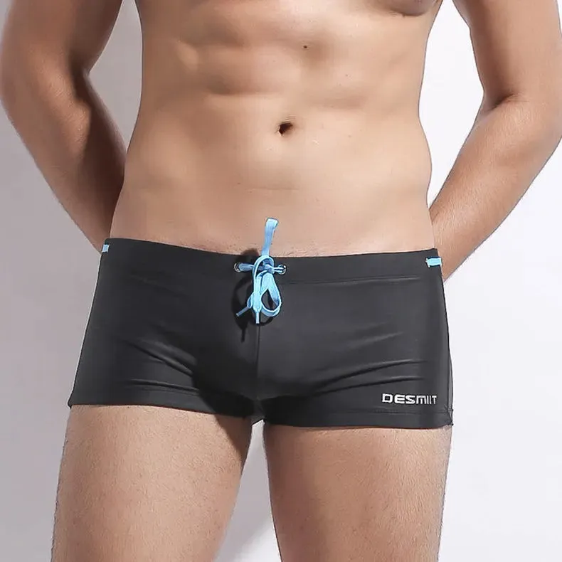 Desmiit Solid Swim Trunks