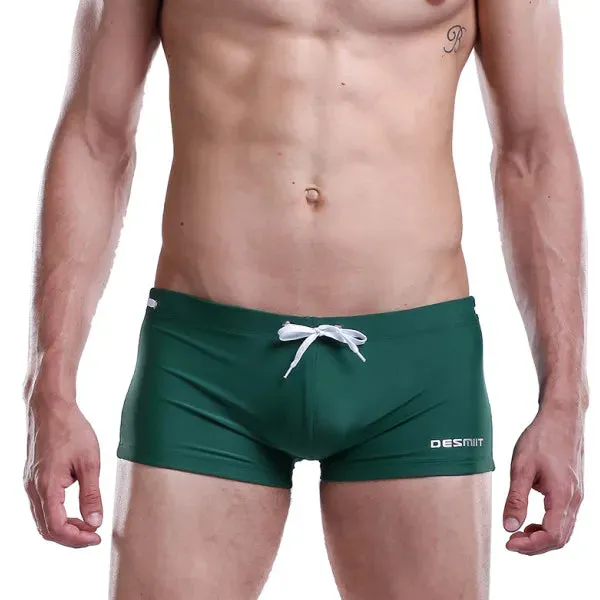 Desmiit Solid Swim Trunks