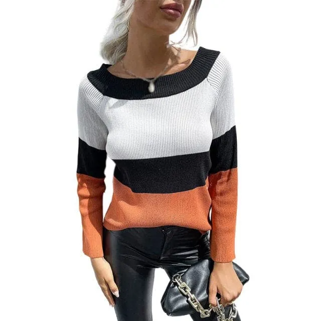 DressBetty - Spring Long Sleeve Pullover Women Sweater