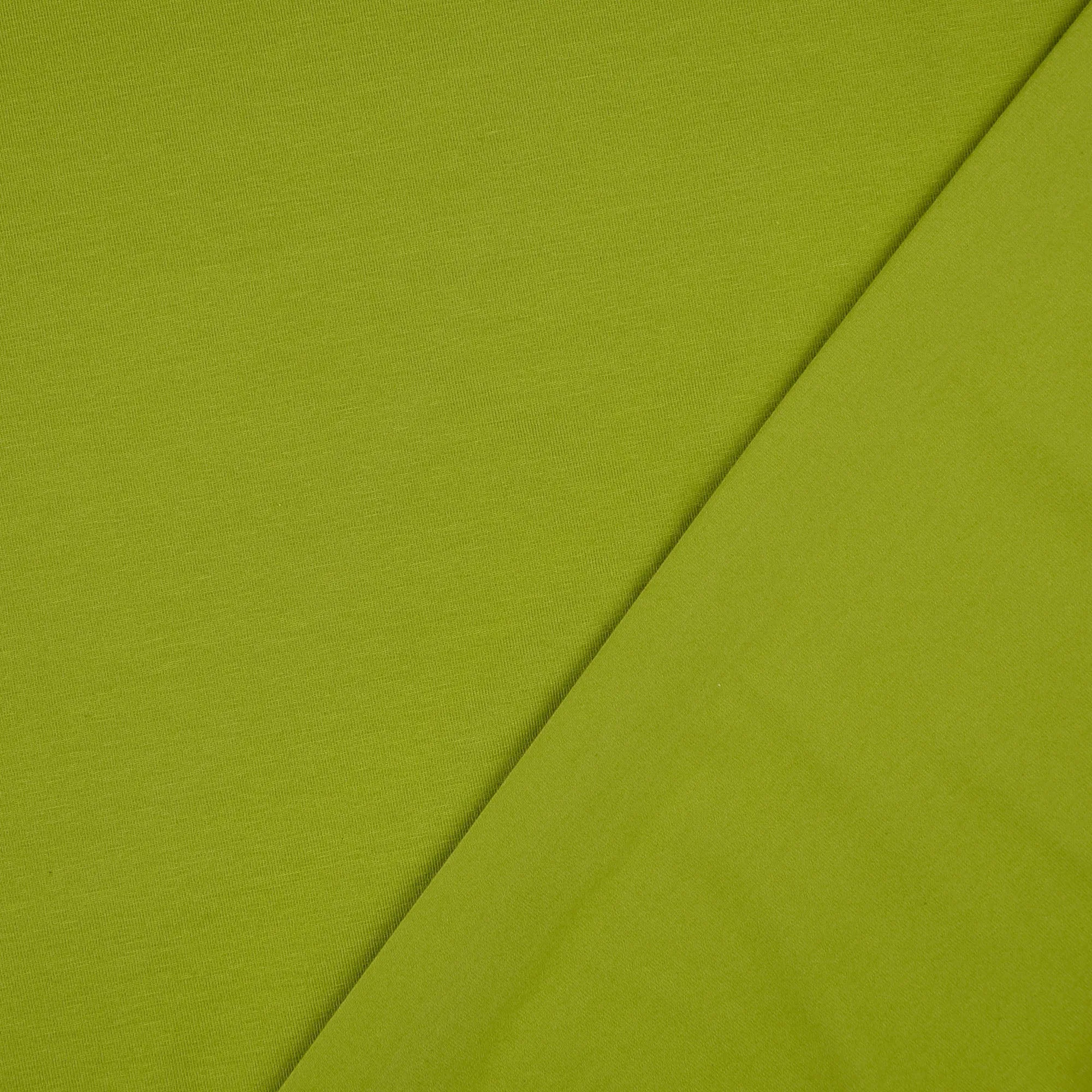 Essential Chic ivy Green Cotton Jersey Fabric