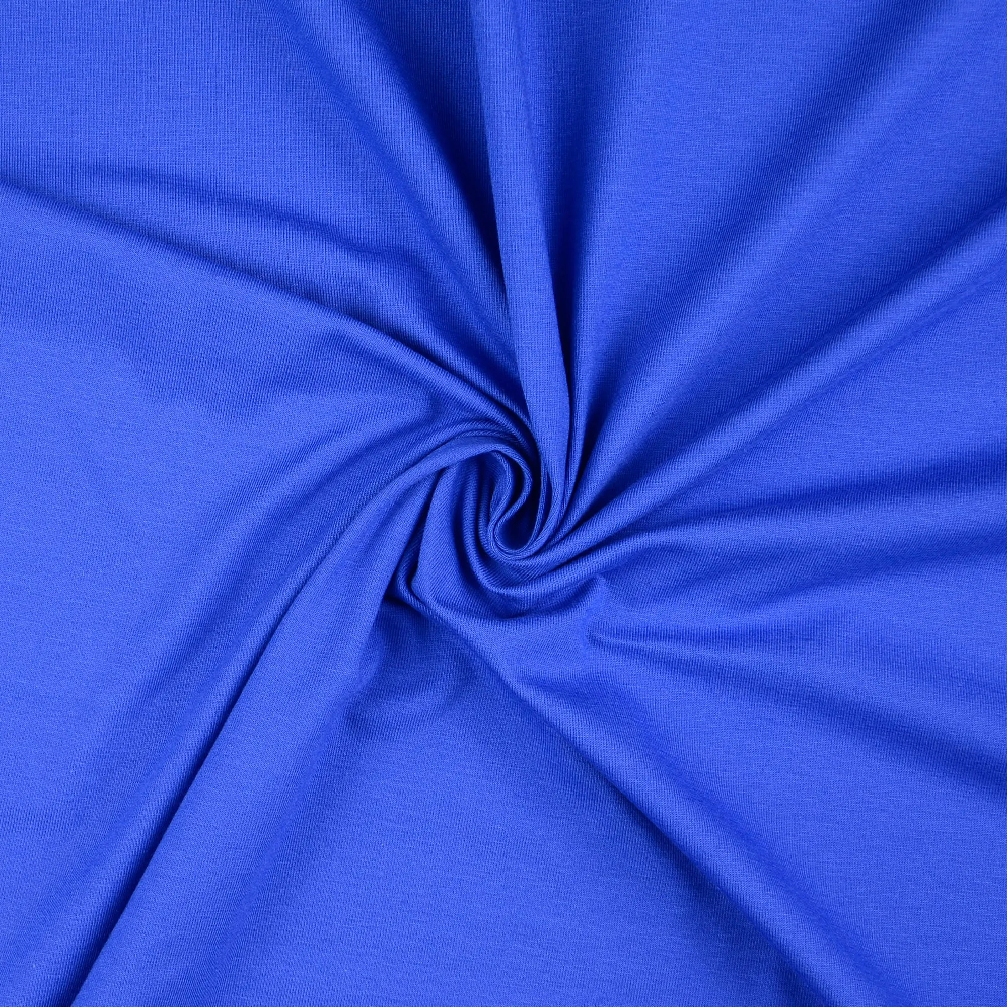 Essential Chic Royal Blue Plain Cotton Jersey Fabric