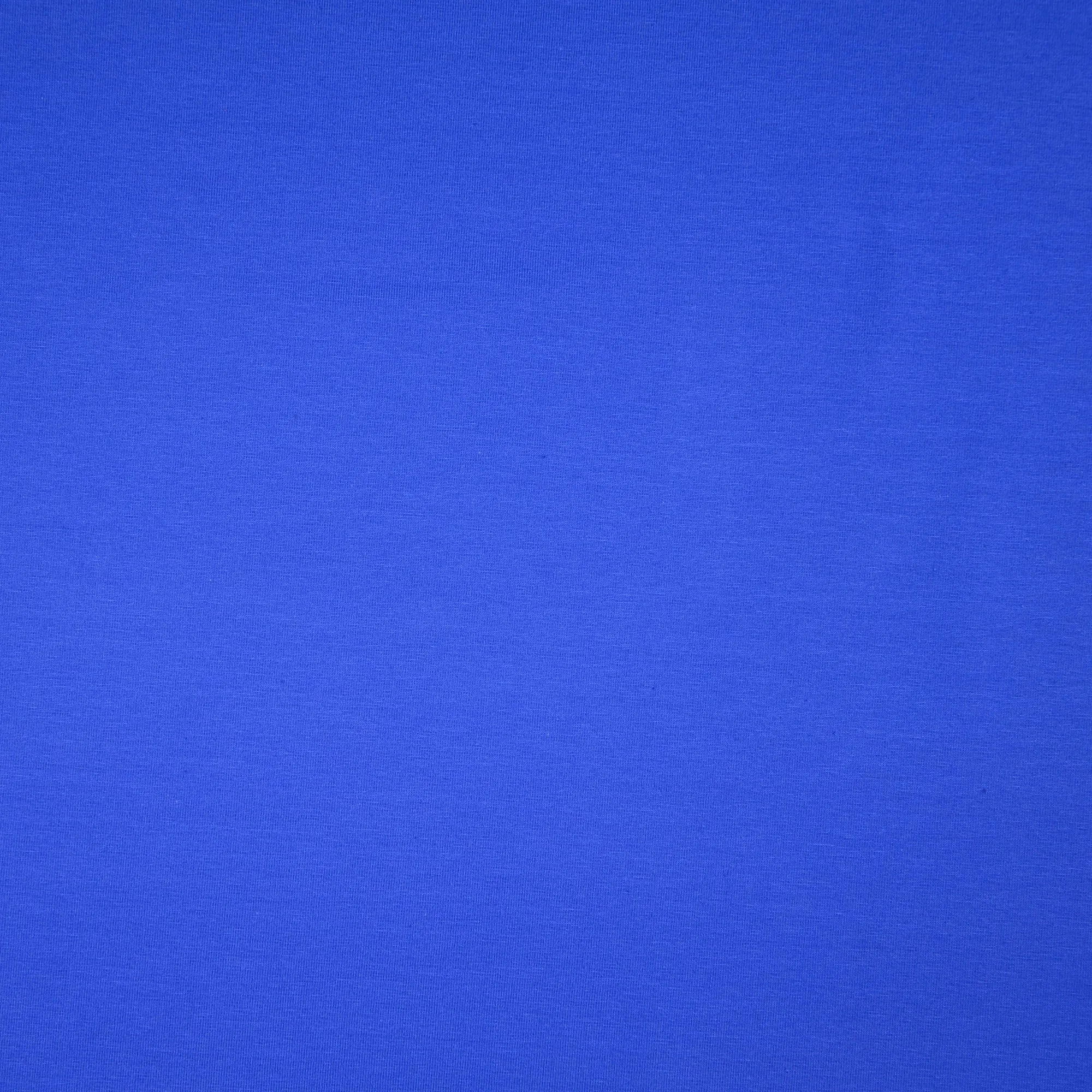 Essential Chic Royal Blue Plain Cotton Jersey Fabric