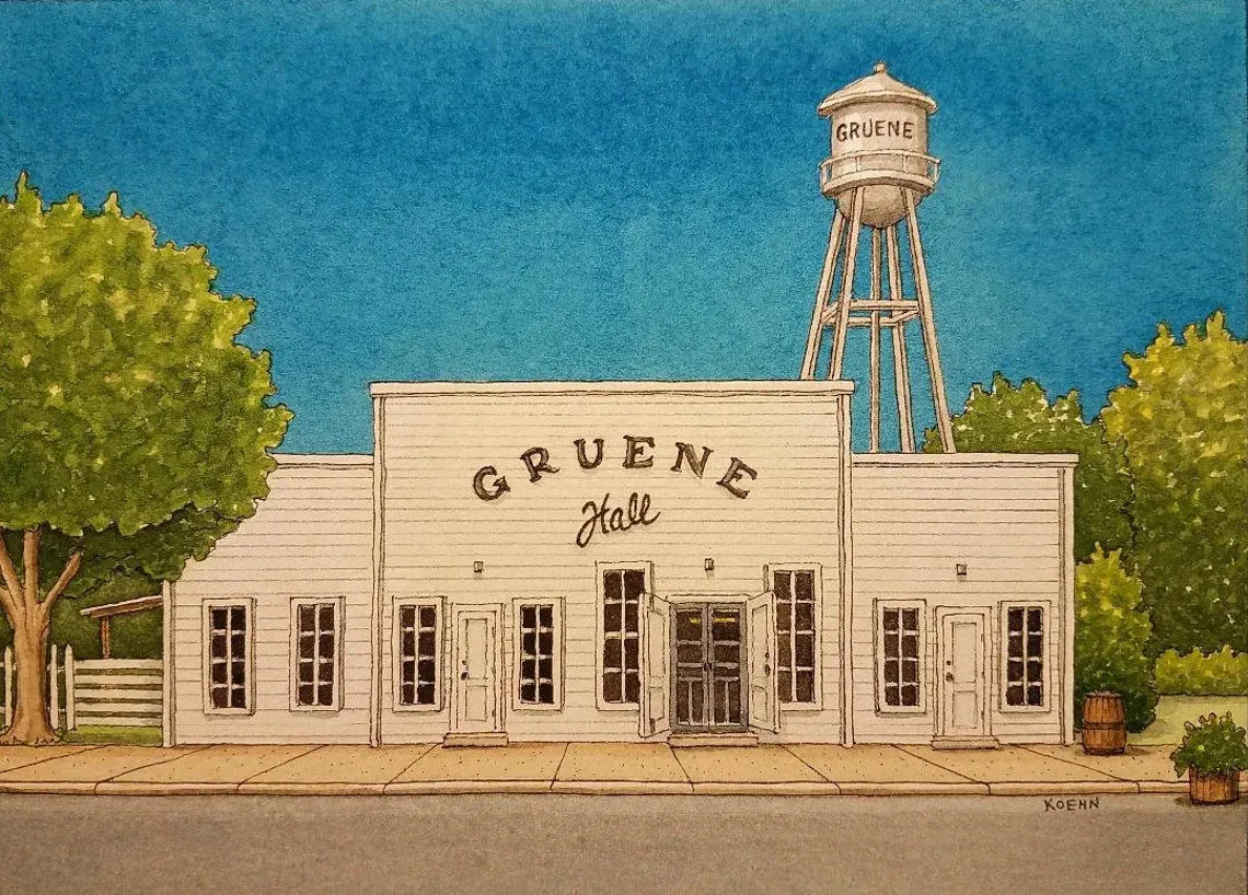 Framed Art Print 5" x 7" | Roadtrippin' Texas |  Jim Koehn Artwork