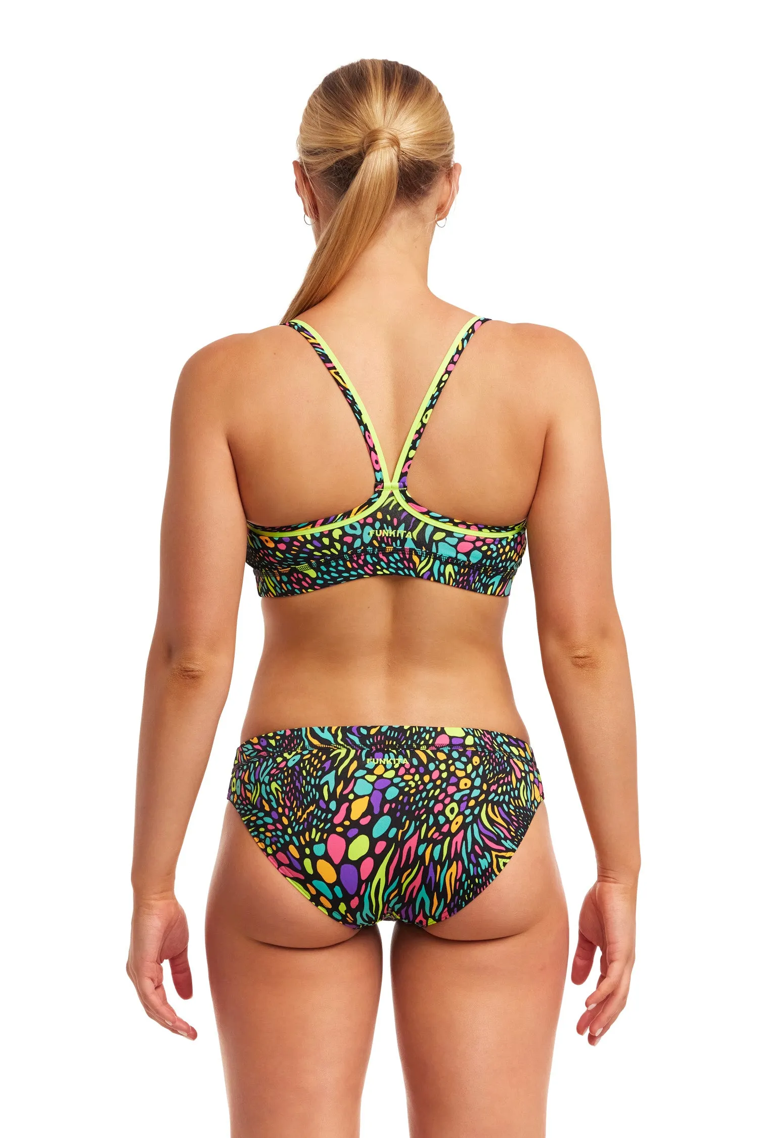Funkita Spot Me Ladies Sports Top and Brief