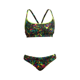 Funkita Spot Me Ladies Sports Top and Brief