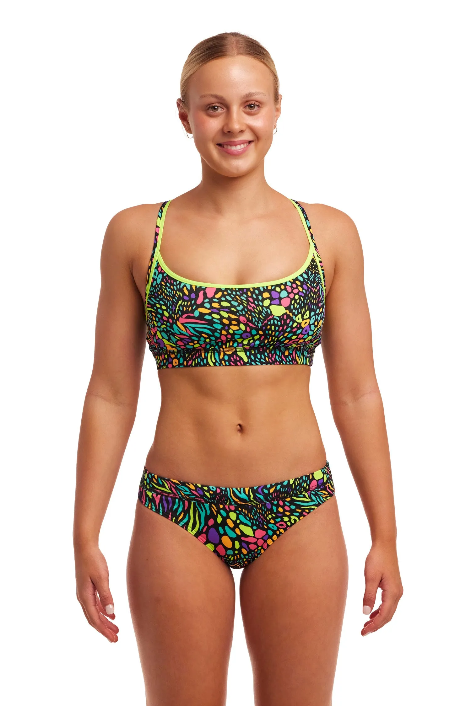Funkita Spot Me Ladies Sports Top and Brief