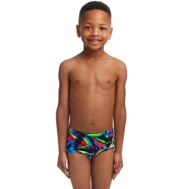 Funky Trunks - Beat It - Toddler Boys Printed Trunks