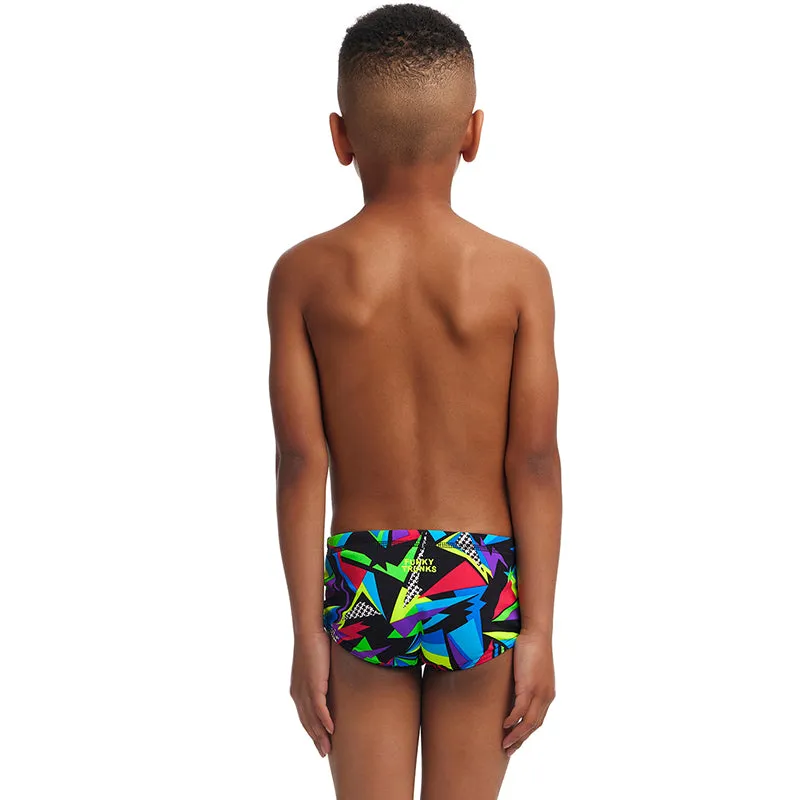 Funky Trunks - Beat It - Toddler Boys Printed Trunks