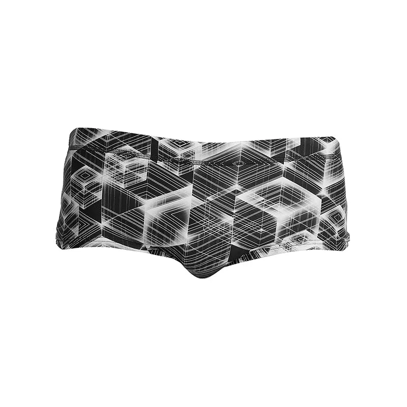 Funky Trunks - Black Hole - Mens Plain Front Trunks
