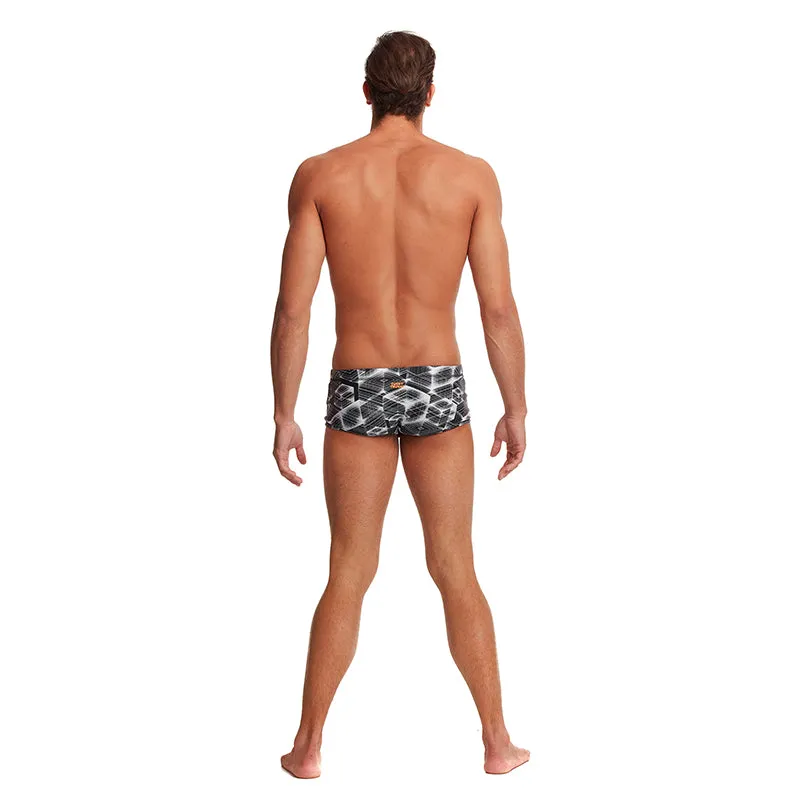 Funky Trunks - Black Hole - Mens Plain Front Trunks