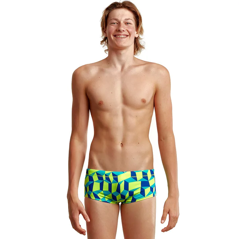 Funky Trunks - Blue Blockers - Boys Classic Trunks