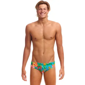 Funky Trunks - Blue Hawaii - Mens Eco Classic Briefs