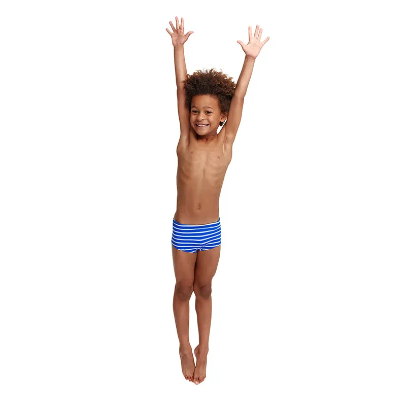 Funky Trunks - Blue Riband - Toddler Boys Printed Trunks
