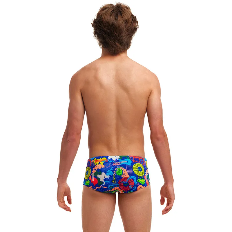 Funky Trunks - Blues Baby - Boys Eco Sidewinder Trunks