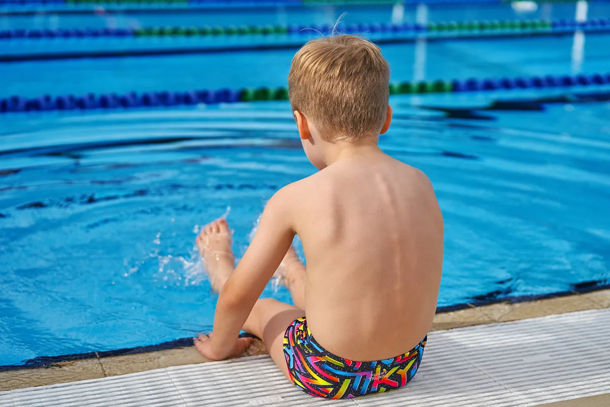 Funky Trunks - Brand Galaxy - Toddler Boys Printed Trunks