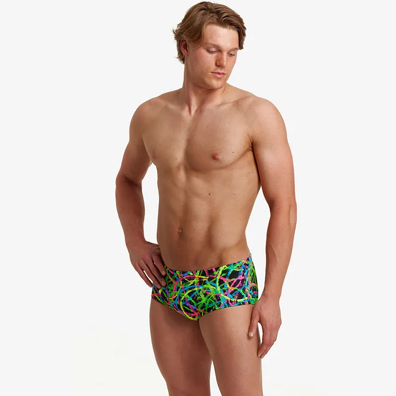 Funky Trunks - Burnouts - Mens Classic Trunks