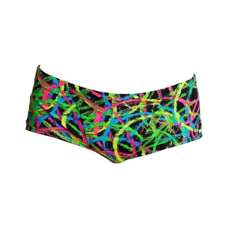 Funky Trunks - Burnouts - Mens Classic Trunks